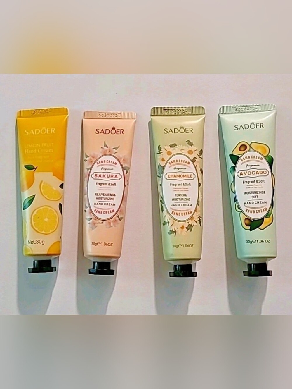 Sadoer Hand Cream Moisturizing Set Of 4